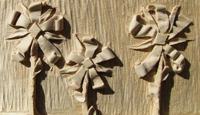 Birch Fowers Detail 